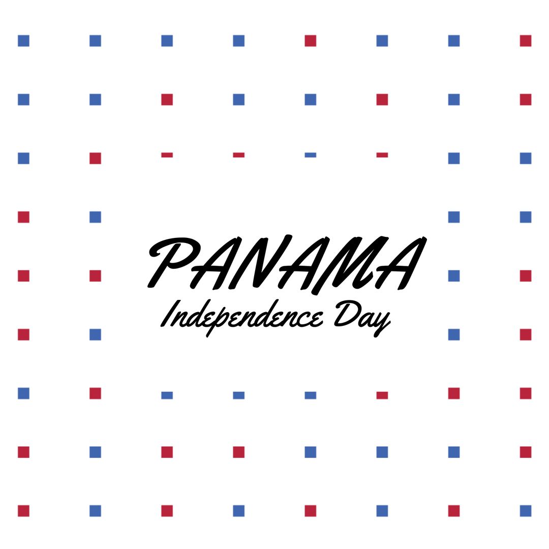 Panama Independence Day Celebration Graphic