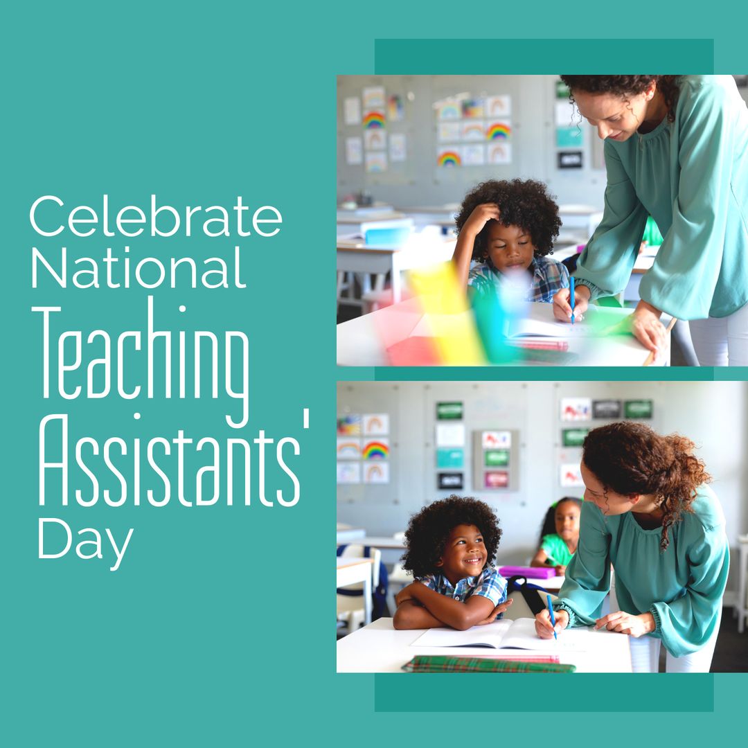 National Teaching Assistants' Day Celebration with Teacher and Student