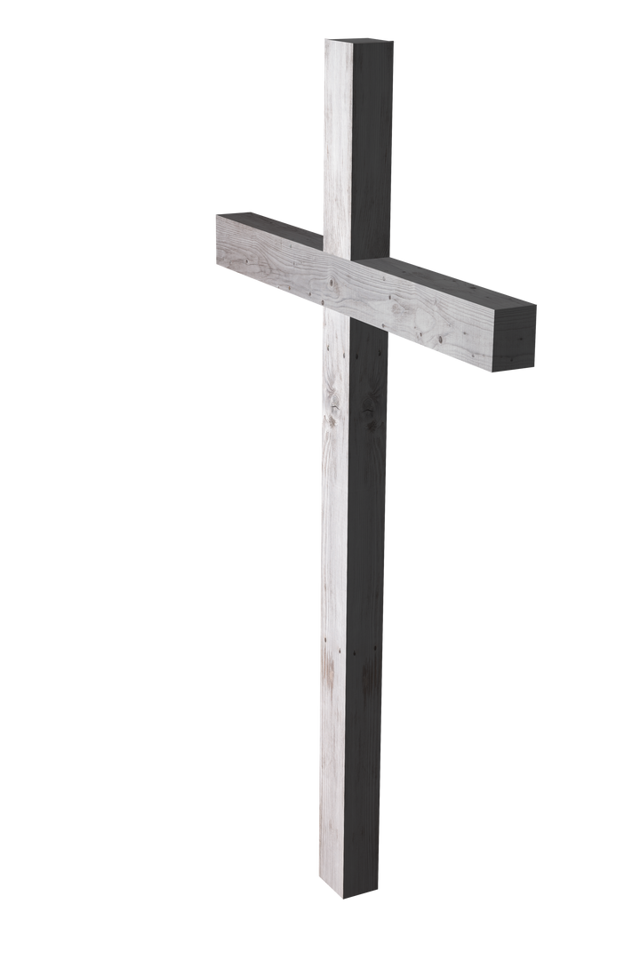 Transparent Image of Simple Wooden Cross with Natural Texture - Download Free Stock Images Pikwizard.com