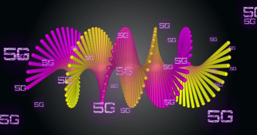 Innovative 5G Technology and DNA Strand Visualization