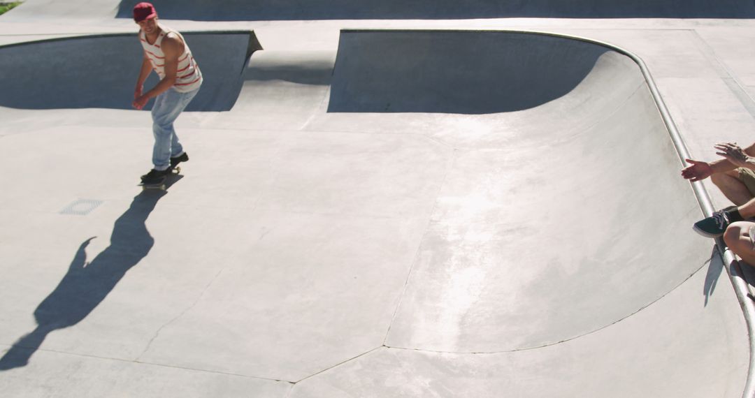 Young Skateboarder Performing Tricks at an Outdoor Skatepark - Free Images, Stock Photos and Pictures on Pikwizard.com