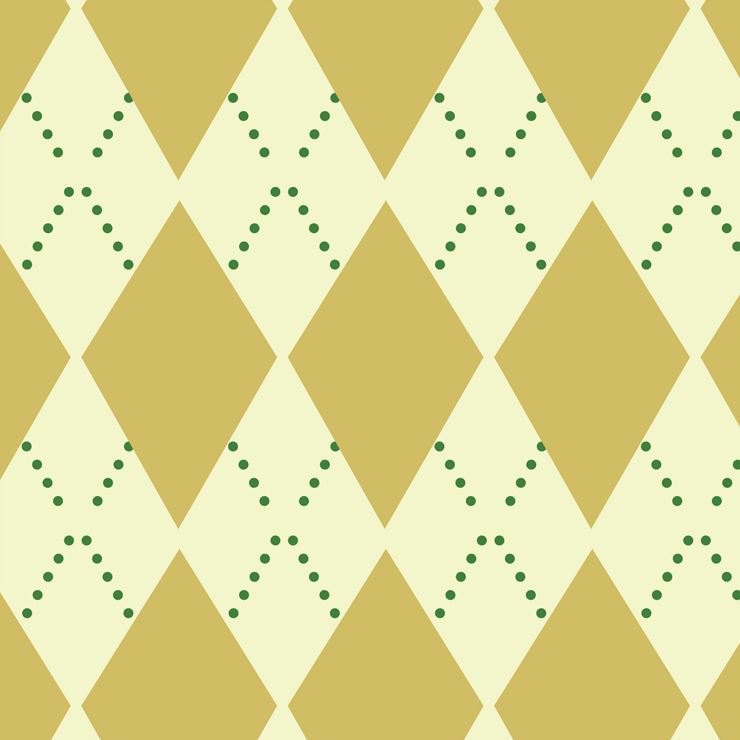 Geometric Rhombus Pattern on Transparent Background Vector