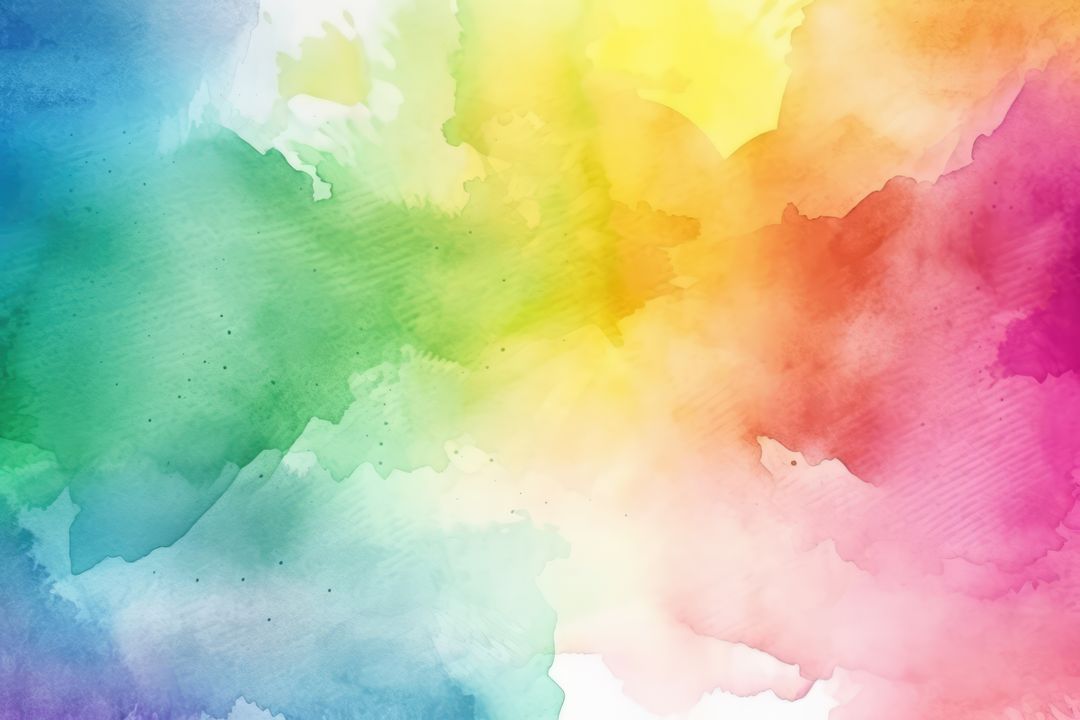 Close up of multi coloured watercolour paints background, created using generative ai technology - Free Images, Stock Photos and Pictures on Pikwizard.com