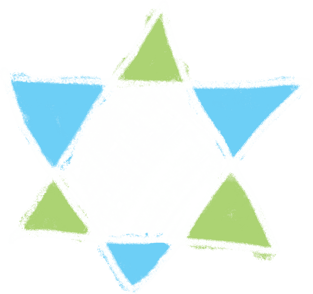 Transparent Star Shape Chalkboard Sketch Close-Up for Educational Purposes