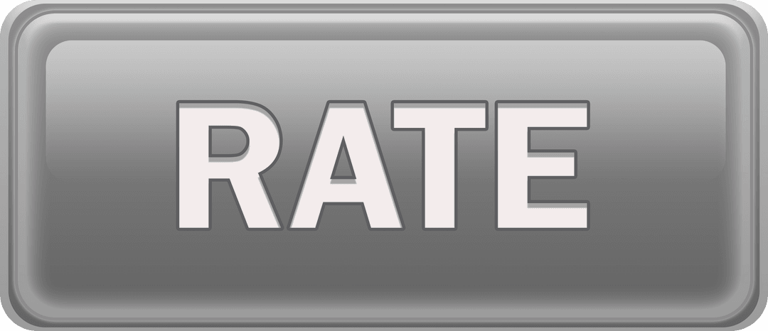 Transparent Digital Illustration of Rate Button