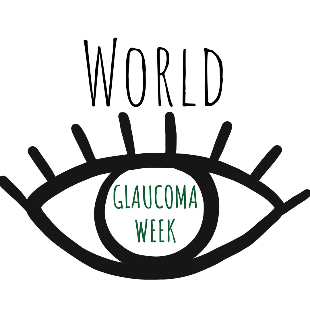 World Glaucoma Week Awareness Design Highlighting Eye Health