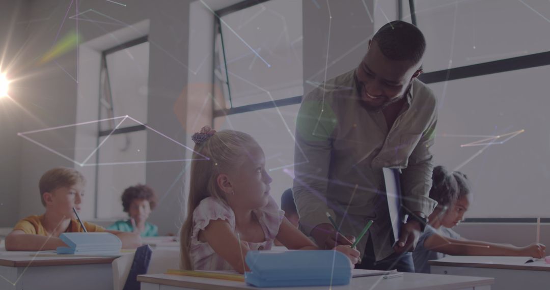 Interactive Learning Experience with Diverse Teacher and Engaged Students