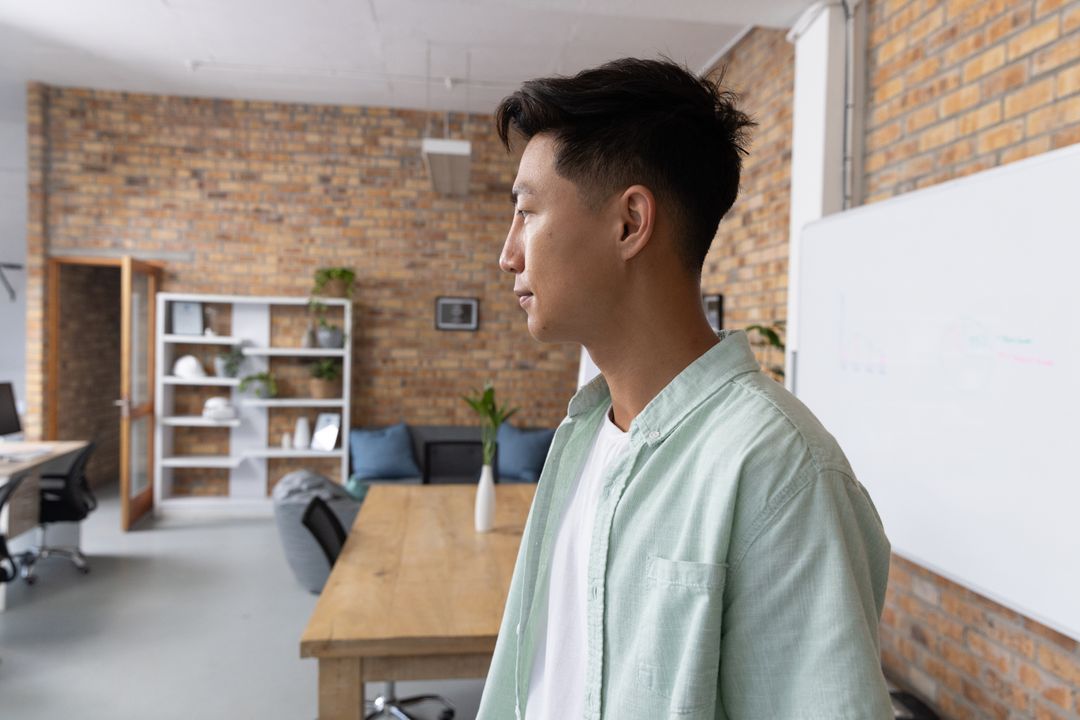 Professional Creative Workspace in Modern Office