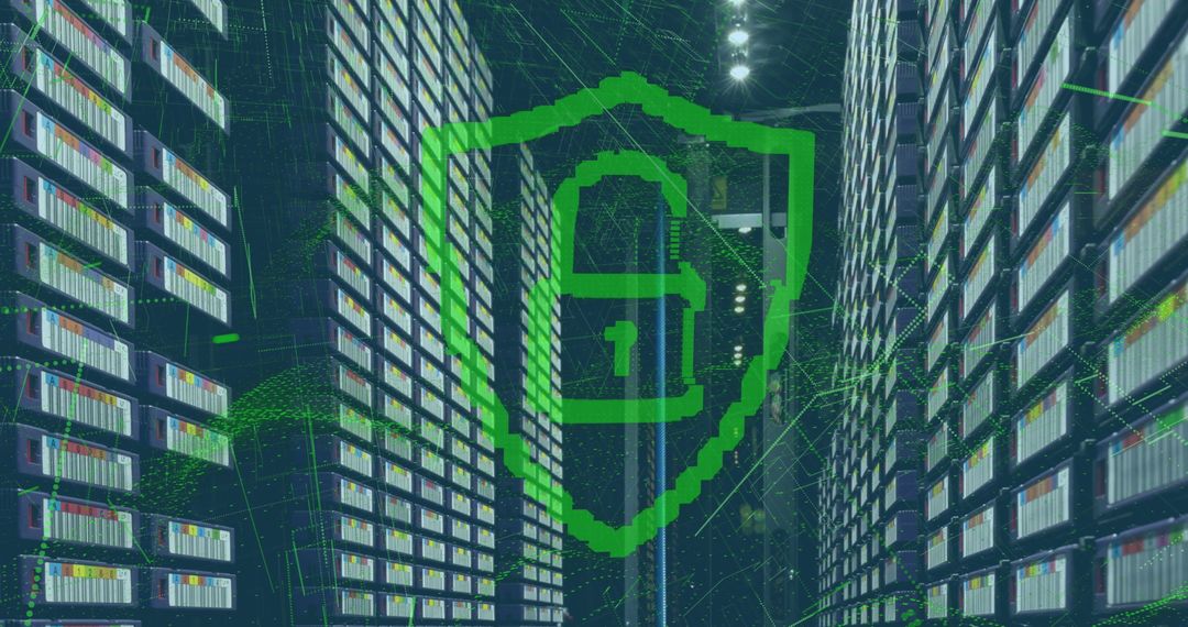 Cybersecurity in Modern Data Center Server Room