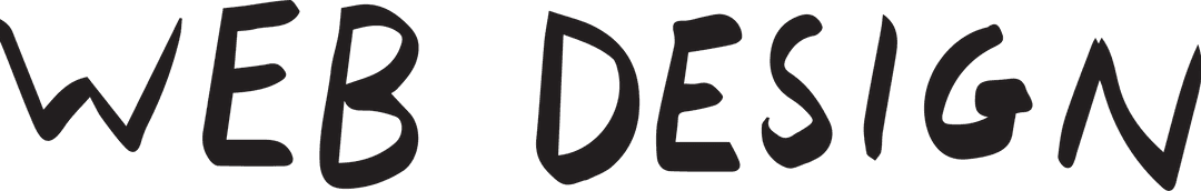 Web Design Text on Transparent Background for Technology Projects