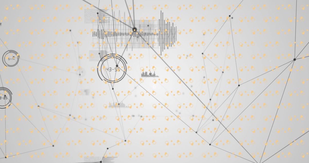Digital Connectivity and Data Sharing Concept Illustration