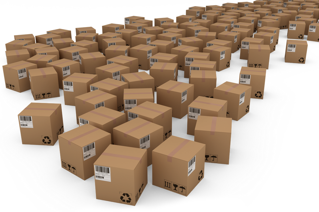 Transparent Background with Multiple Cardboard Boxes - Download Free Stock Images Pikwizard.com