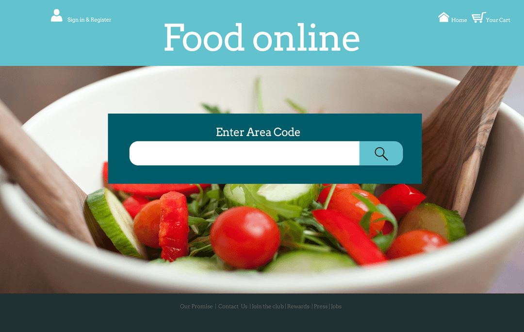 Transparent Illustration Food Online Ecommerce Concept