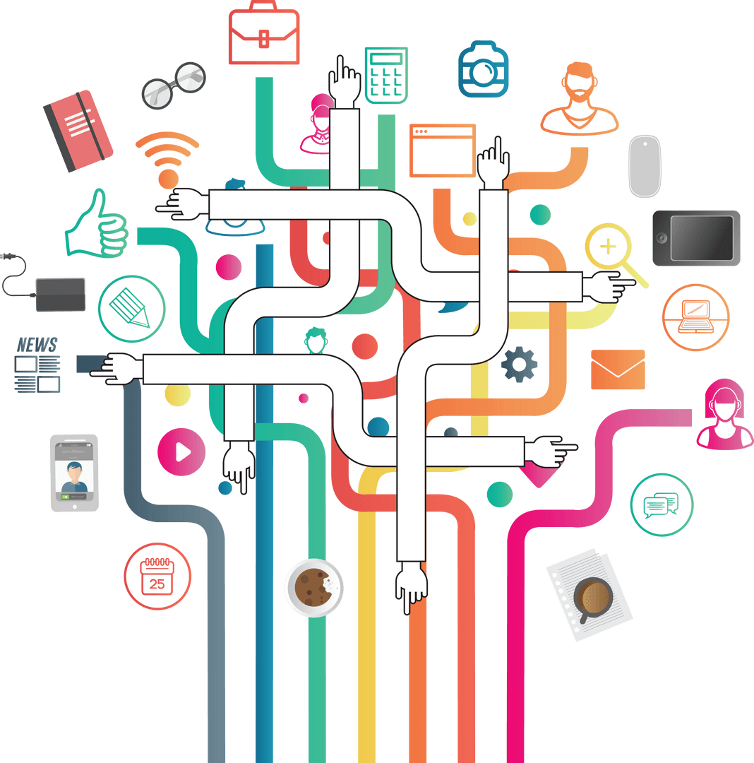 Colorful Integration of Diverse Communication Choices Transparent