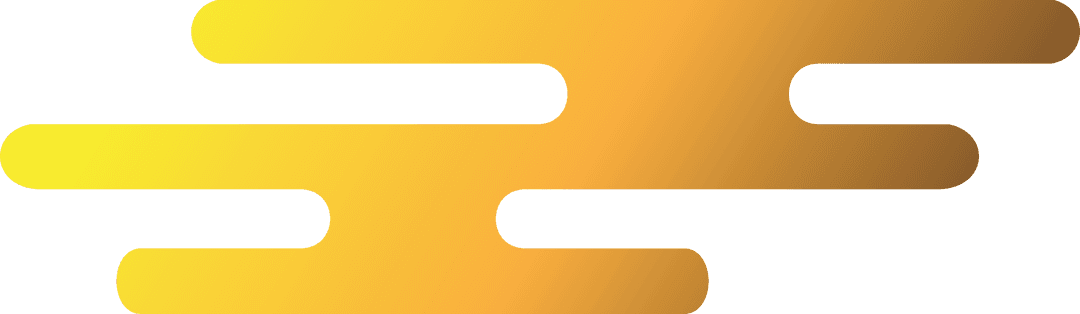 Abstract Yellow Shapes on Transparent Background Illustration