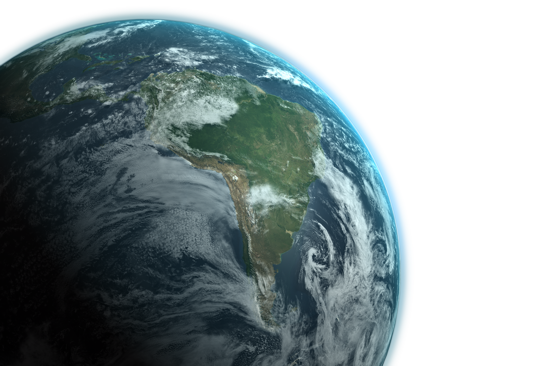 Stunning Transparent Earth Showing Atmosphere Layers - Download Free Stock Images Pikwizard.com