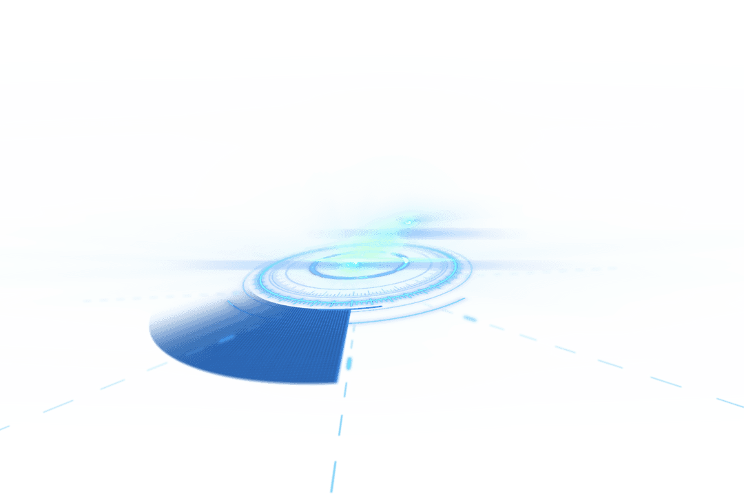 Transparent Futuristic Volume Control Interface Abstraction