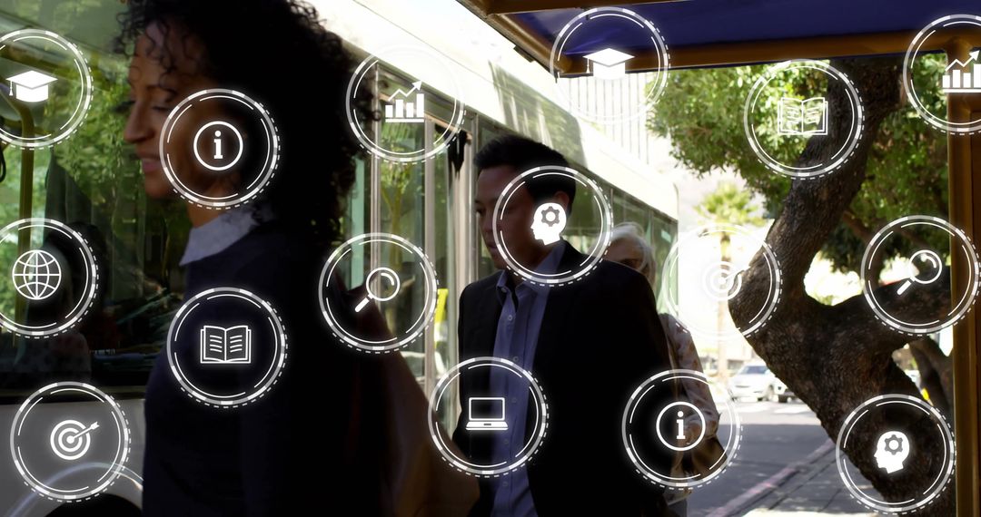 Media and Network Interface with Diverse Commuters