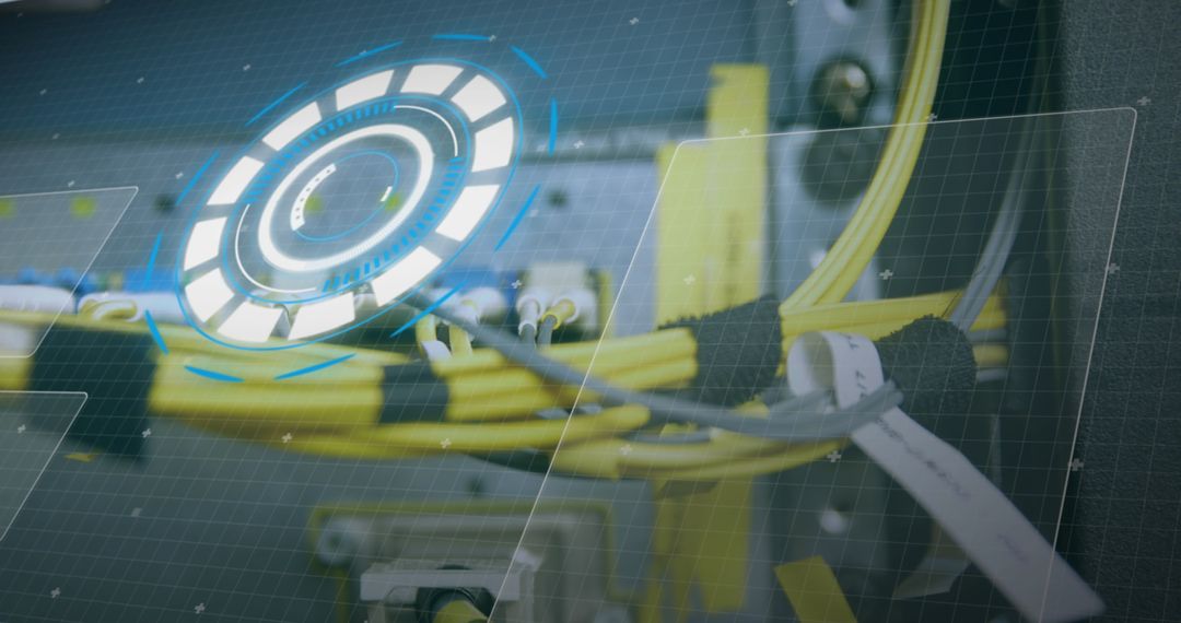 Futuristic Digital Interface Over Network Cables