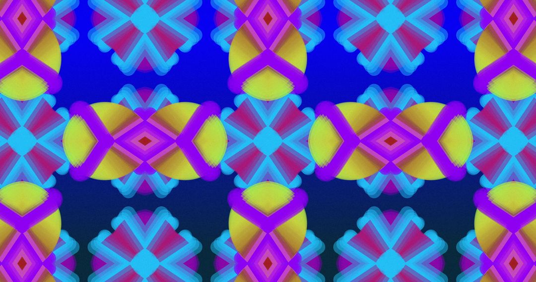 Colorful Kaleidoscope Shapes on Gradient Background - Free Images, Stock Photos and Pictures on Pikwizard.com