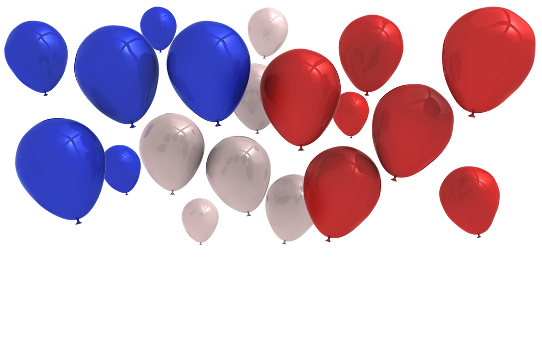 Colorful Balloons in Flag Colors on Transparent Background - Download Free Stock Images Pikwizard.com