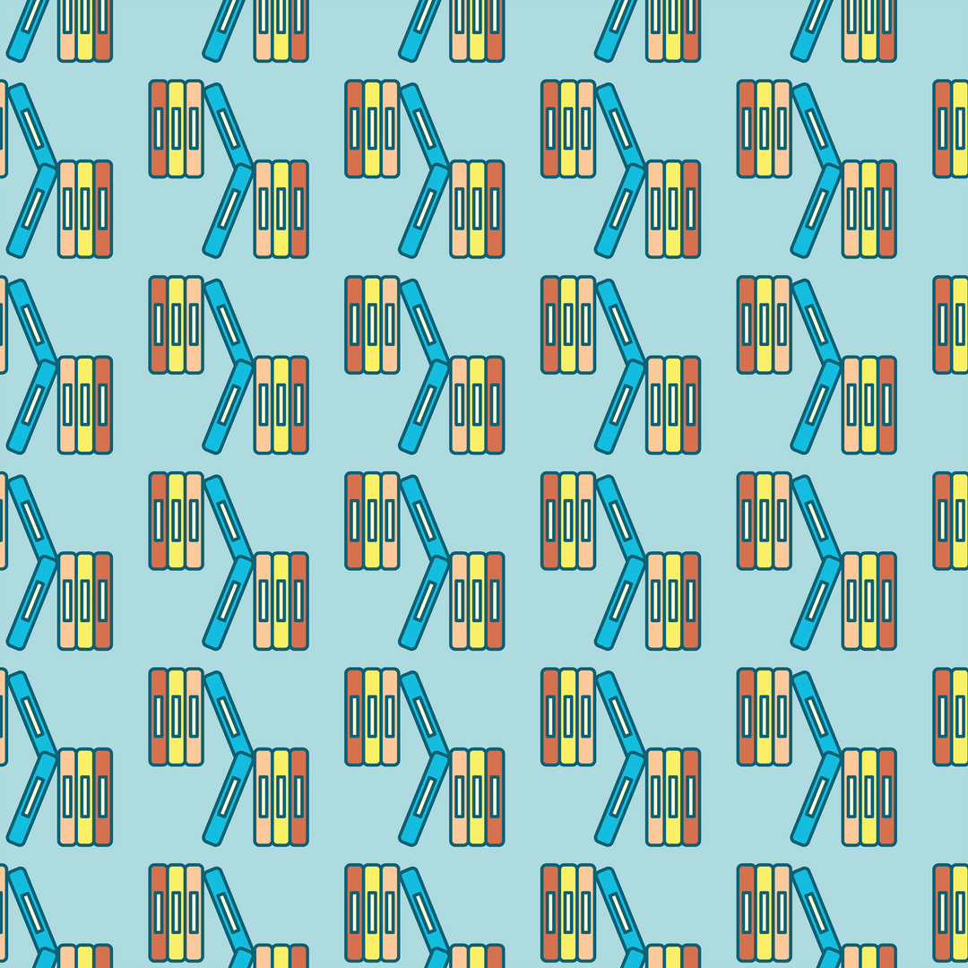 Transparent Book Pattern with Repeated Vibrant Colors - Download Free Stock Images Pikwizard.com