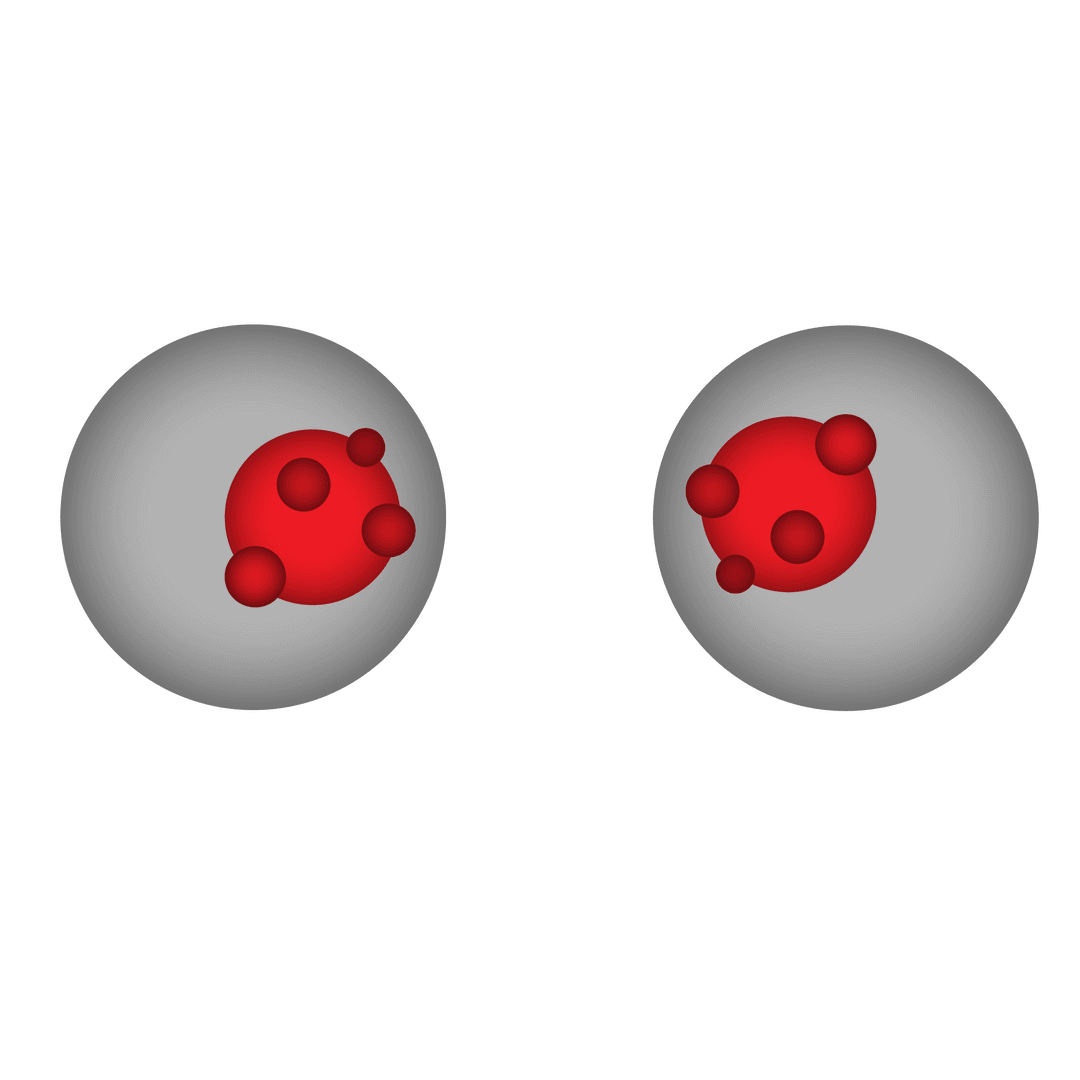 Illustrative Transparent Atom Models with Electrons in Orbit