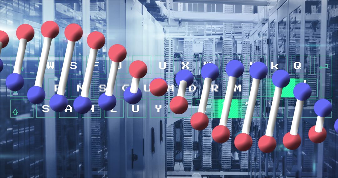 DNA Strand and Data Processing Concept in Server Environment