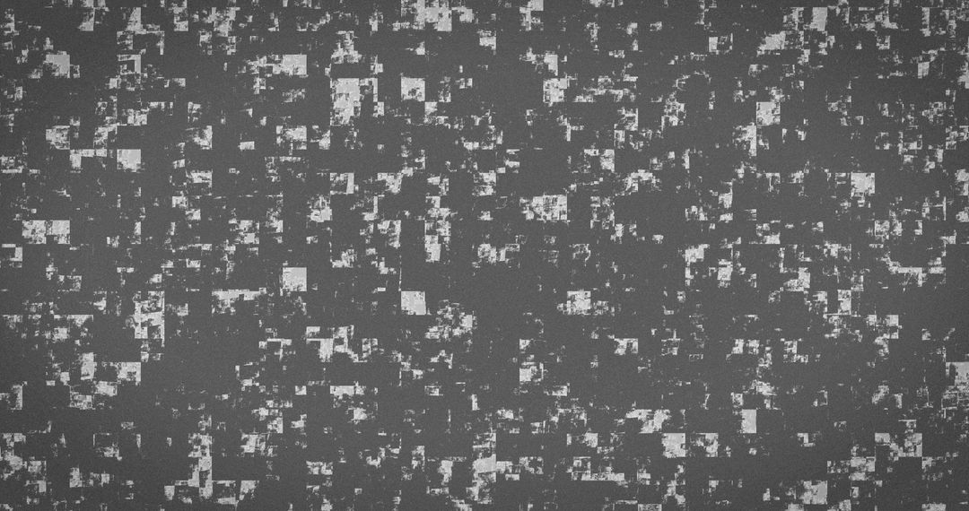 Abstract Digital Shapes on Grey Background