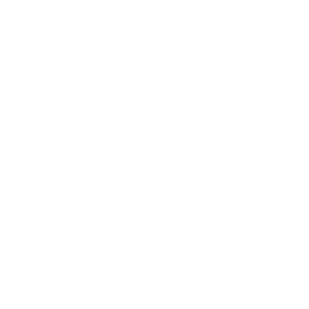 Creative White Curved Arrow on Transparent Background