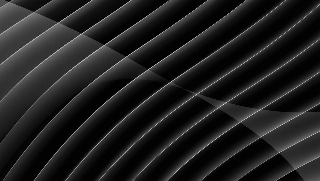 Intricate Curved Bands Forming Digital Wave Pattern