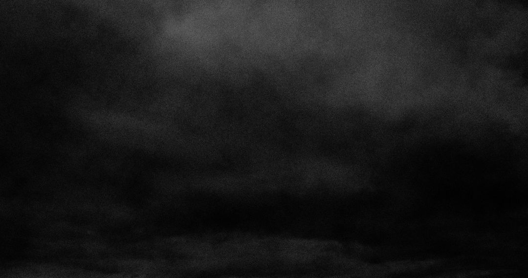 Dark Stormy Night Sky Evokes Spooky Halloween Ambiance