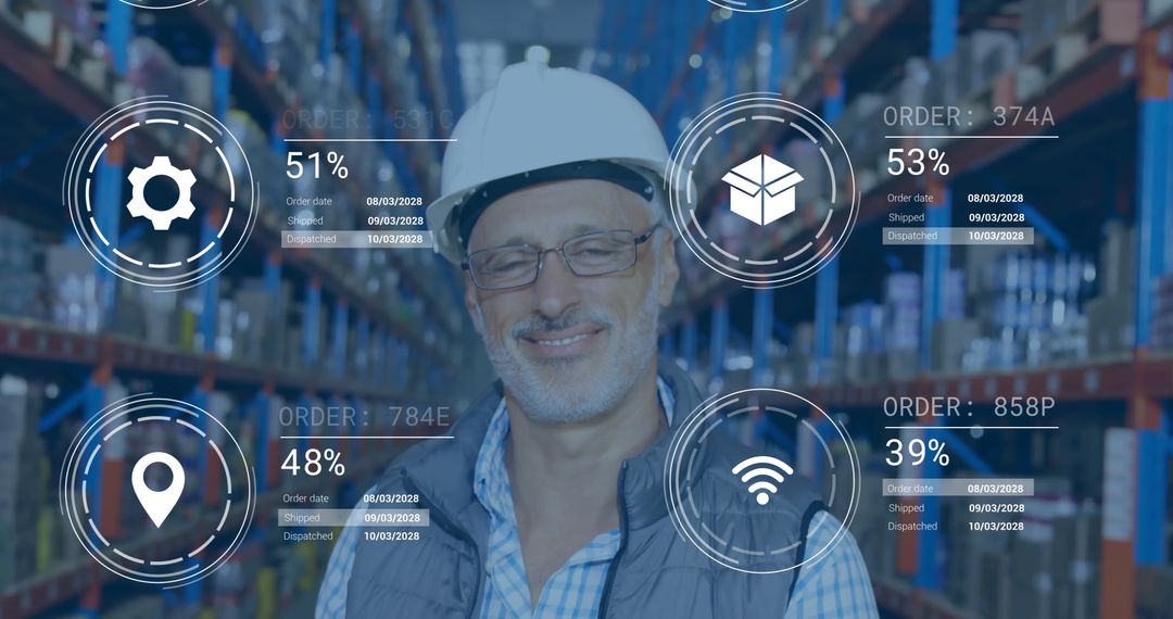 Warehouse Supervisor with Inventory Management Interface