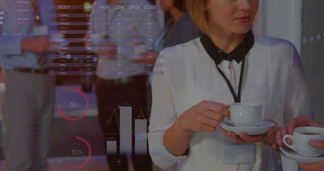 Collaborative Business Networking with Digital Analytics Overlay