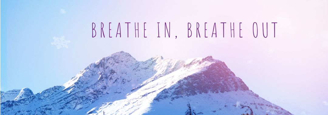 Snow-Capped Mountains Against Clear Sky Promoting Relaxation