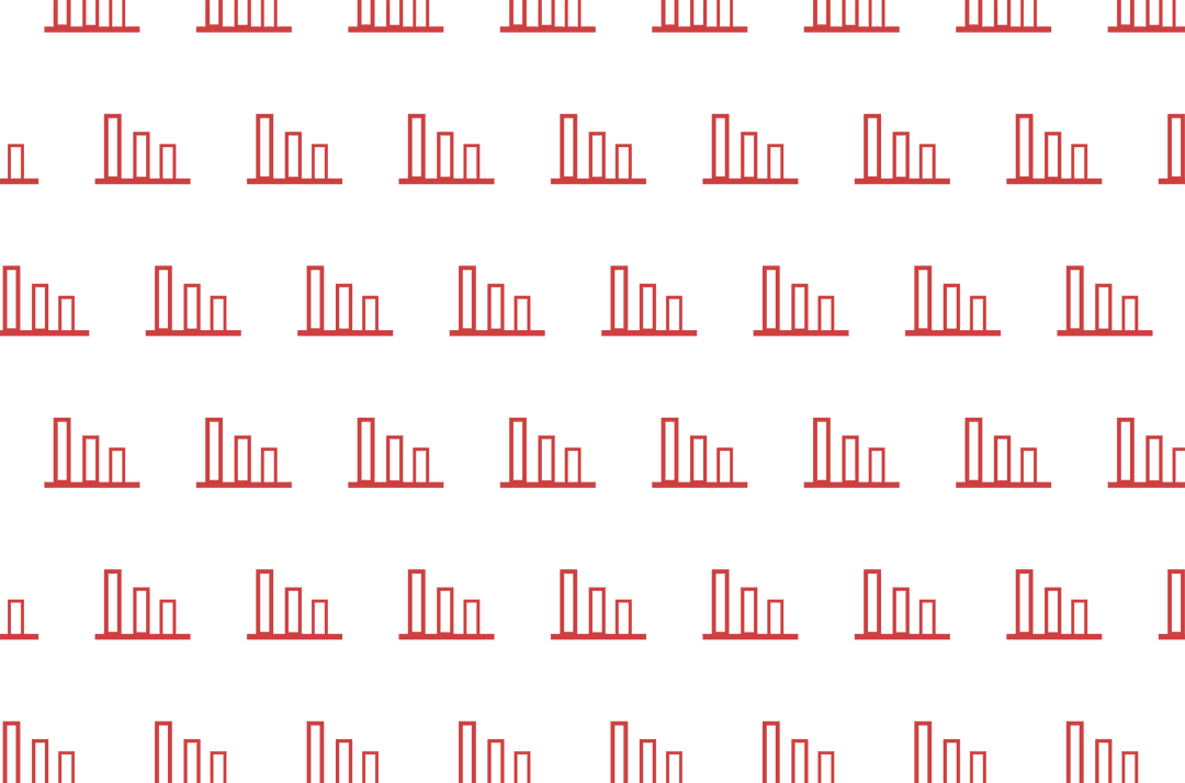 Seamless Red Column Chart Pattern on Transparent Background - Download Free Stock Images Pikwizard.com
