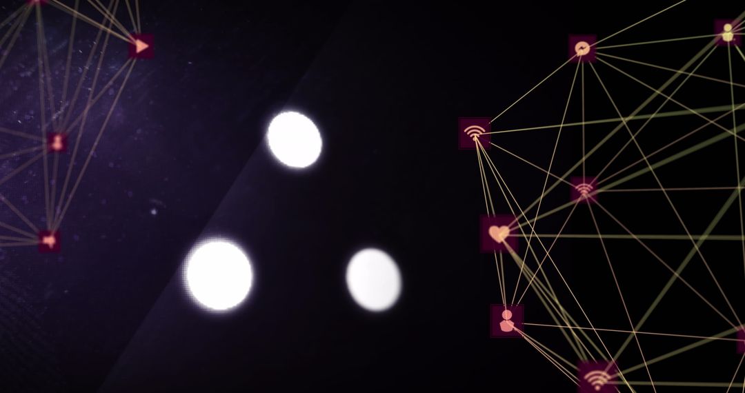 Network Connections and Data Sharing Illustrations