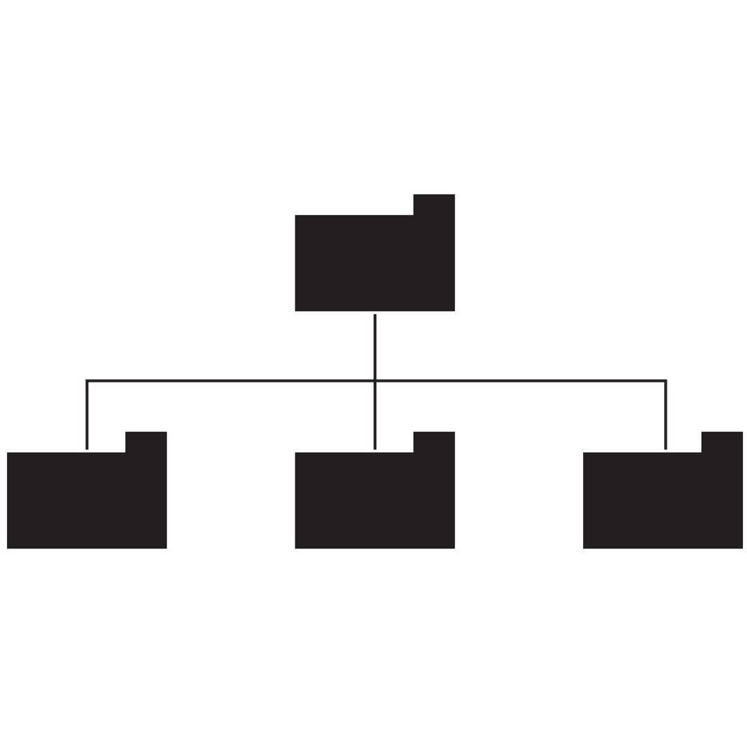 Digital Network of Connections Diagram with Transparent Background