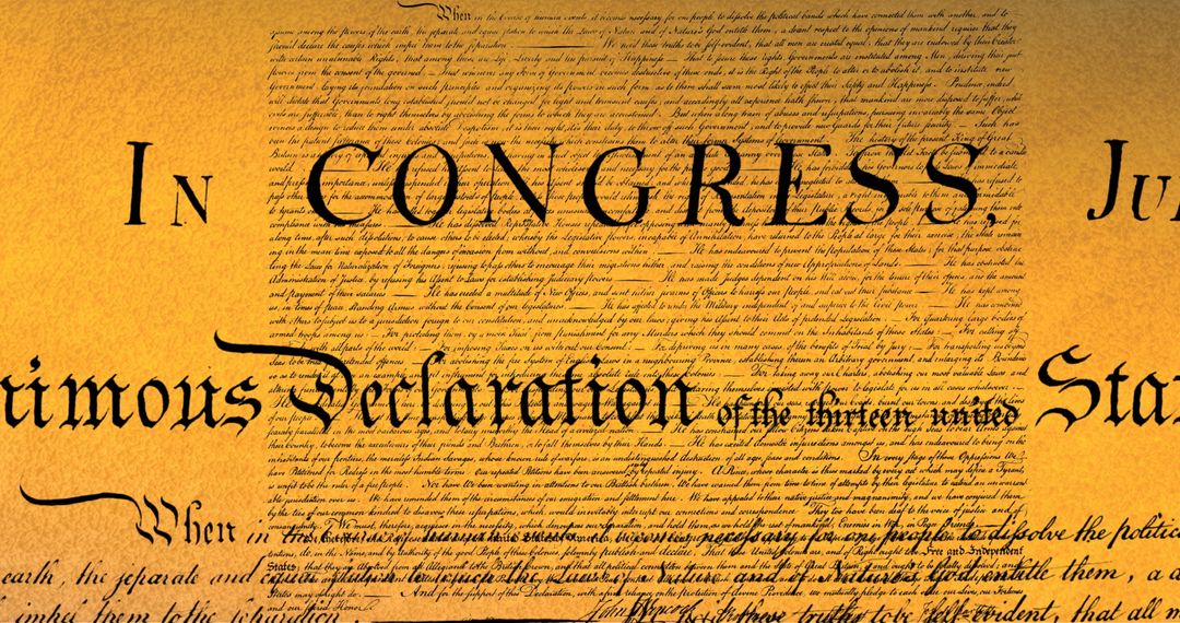 Dynamic 4K Animation of US Constitution Text - Free Images, Stock Photos and Pictures on Pikwizard.com