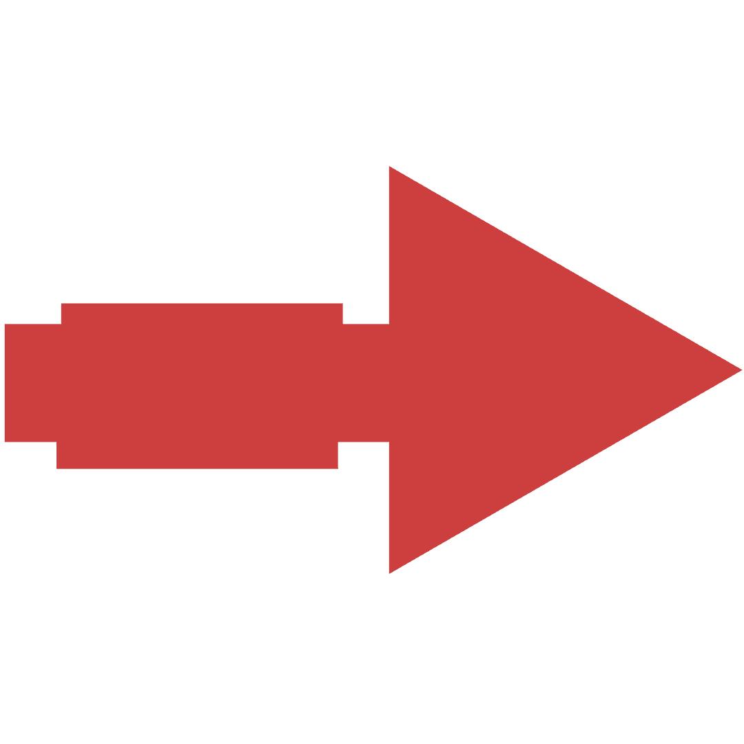 Red Arrow Composition on Transparent Background for Creative Design