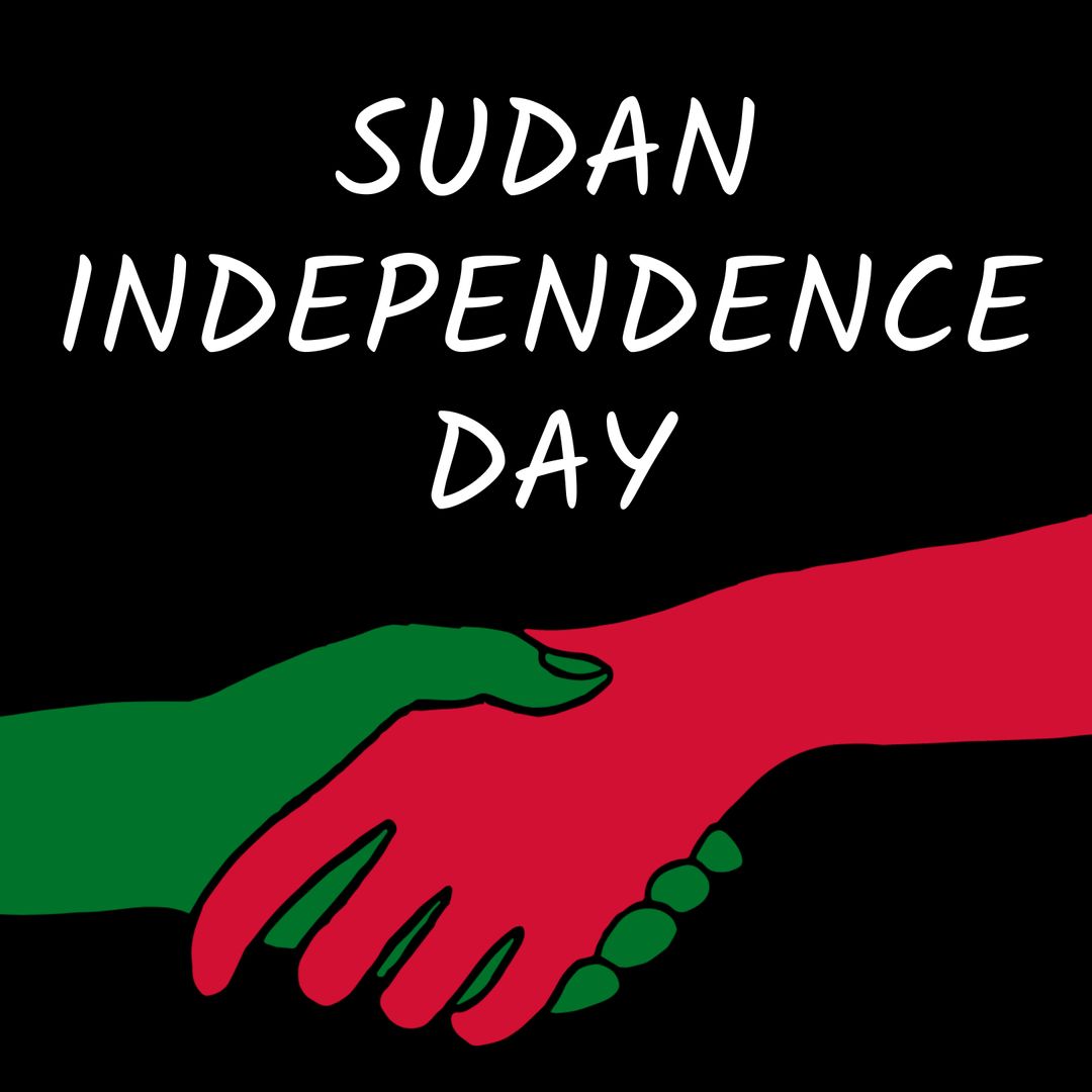 Sudan Independence Day Unity Symbol