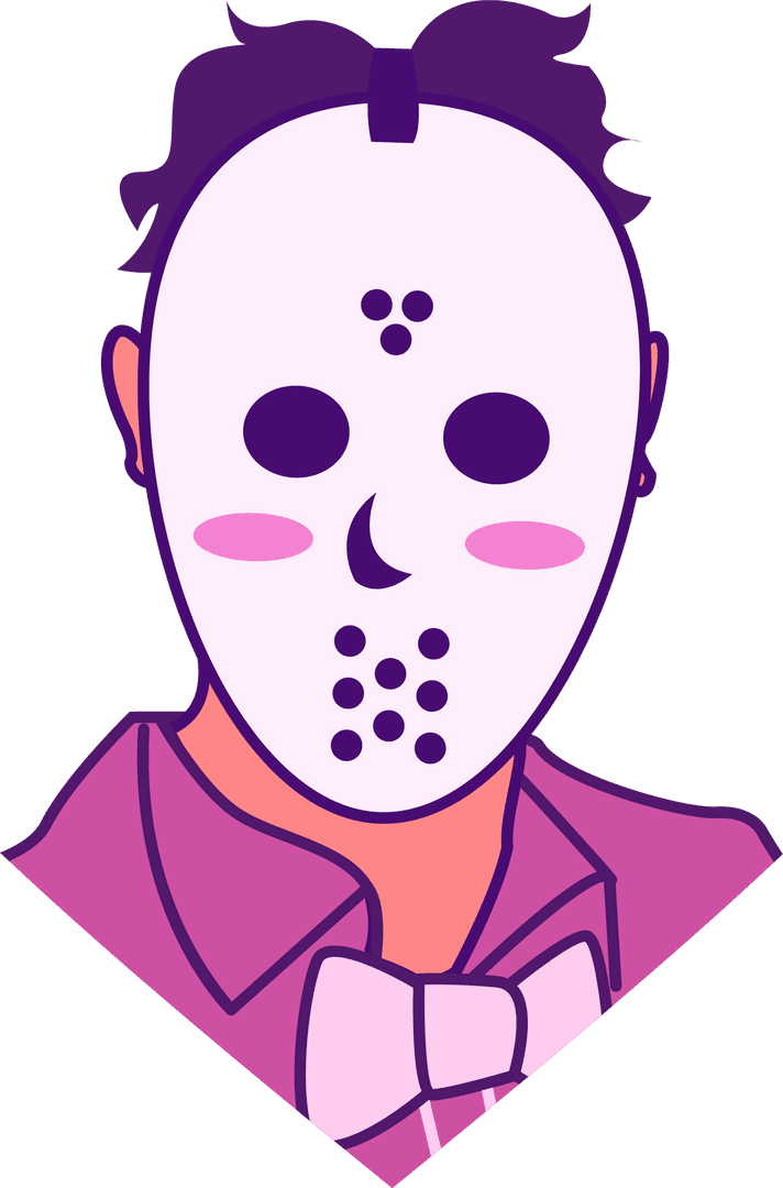 Avant-garde Transparent Vector Portrait in Surreal Style