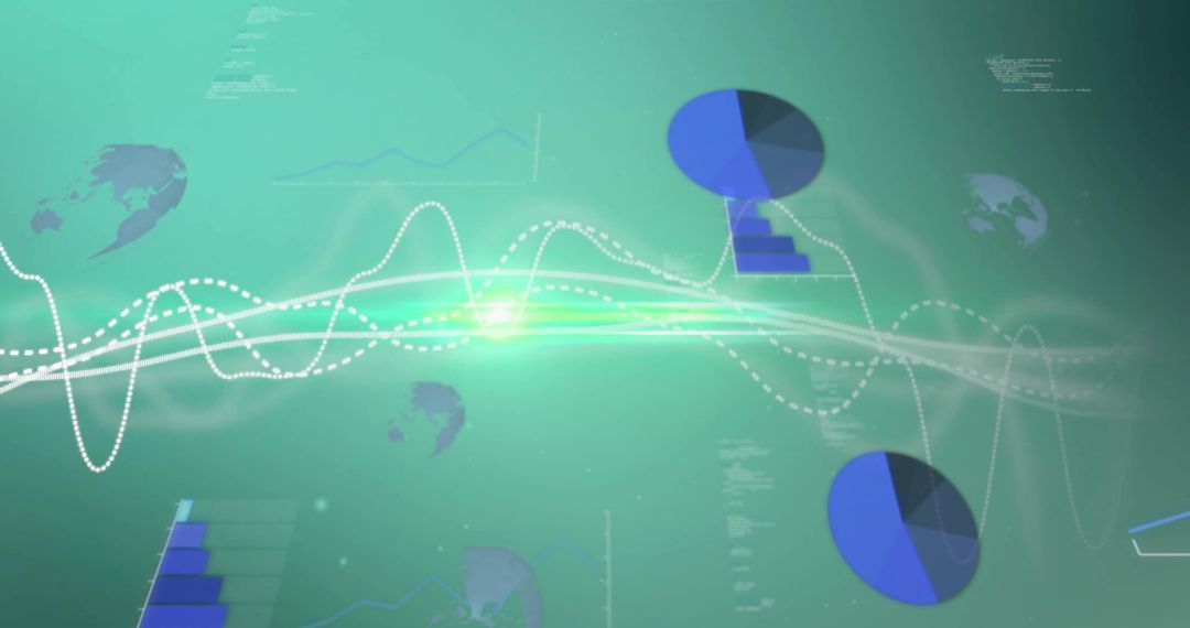 Futuristic Digital Data Processing with Global Network Connections