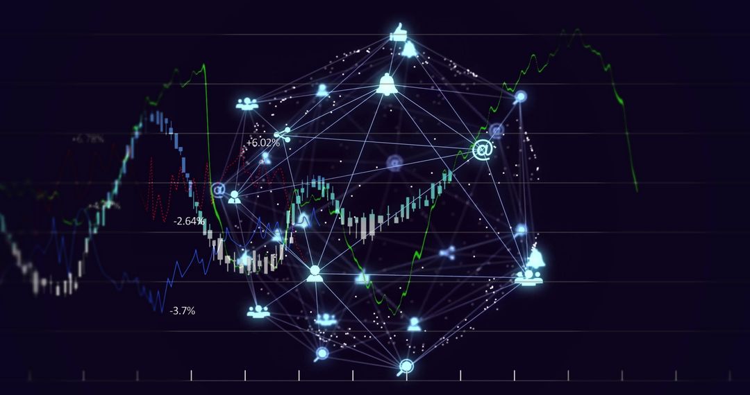 Global Data Network with Stock Market Graph