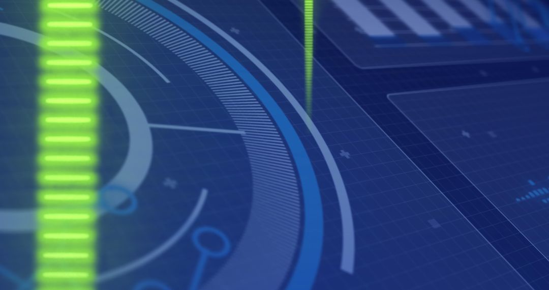 Futuristic Digital Interface Technology in Advanced Computing