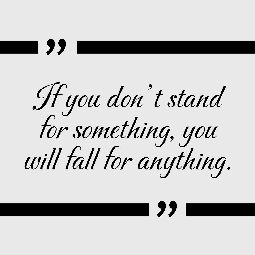 Motivational Quote with Elegant Typography