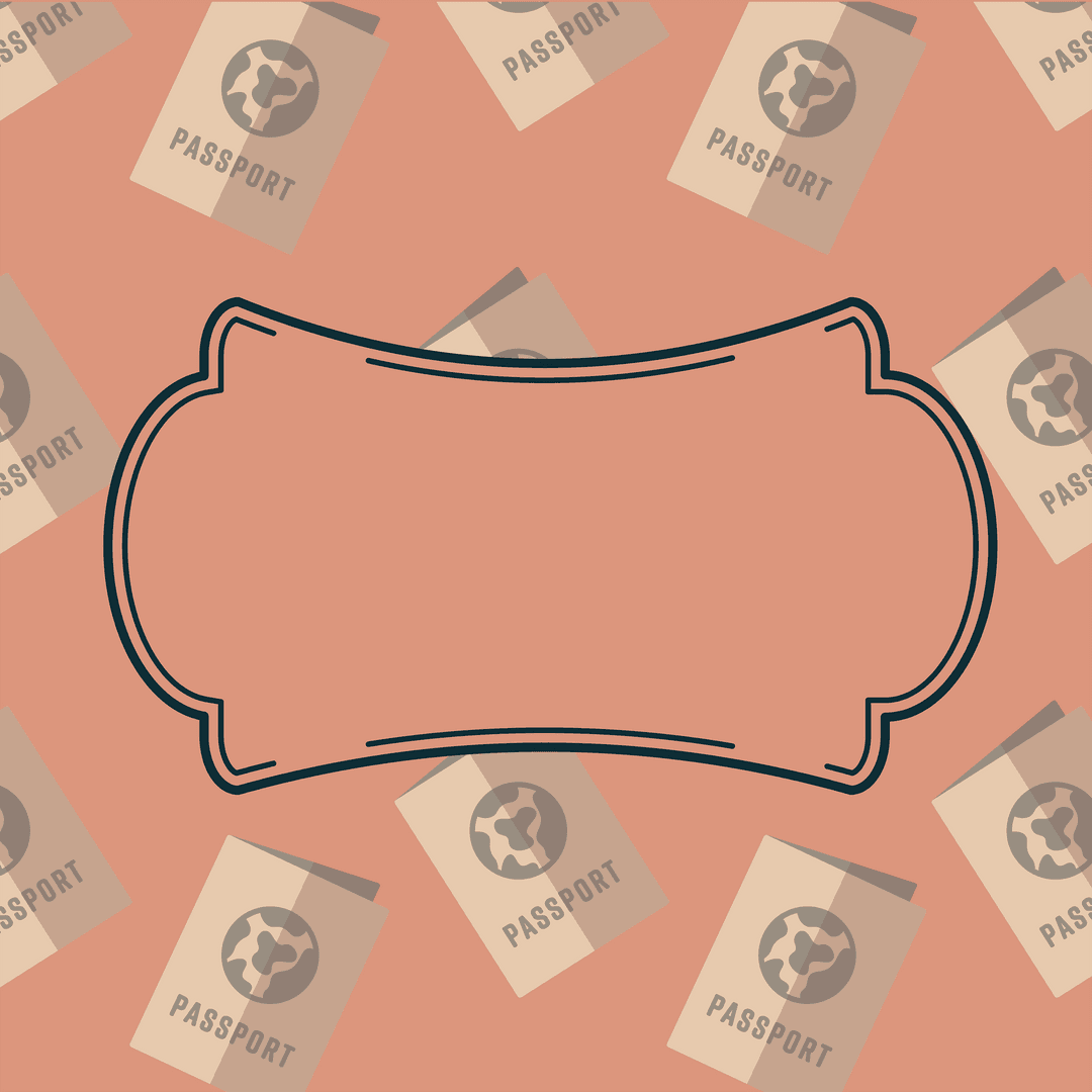 transparent shape with passport pattern for travel design - Download Free Stock Images Pikwizard.com