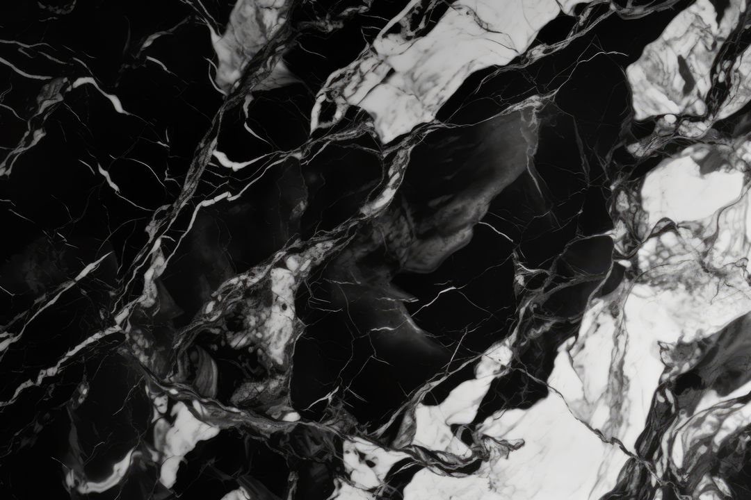 Black and White Marble Texture Abstract Background - Free Images, Stock Photos and Pictures on Pikwizard.com