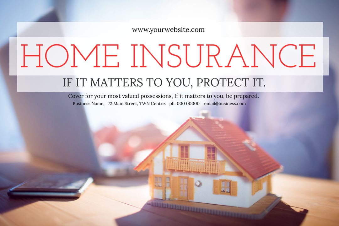 Miniature House Showcasing Essential Home Insurance Preparedness