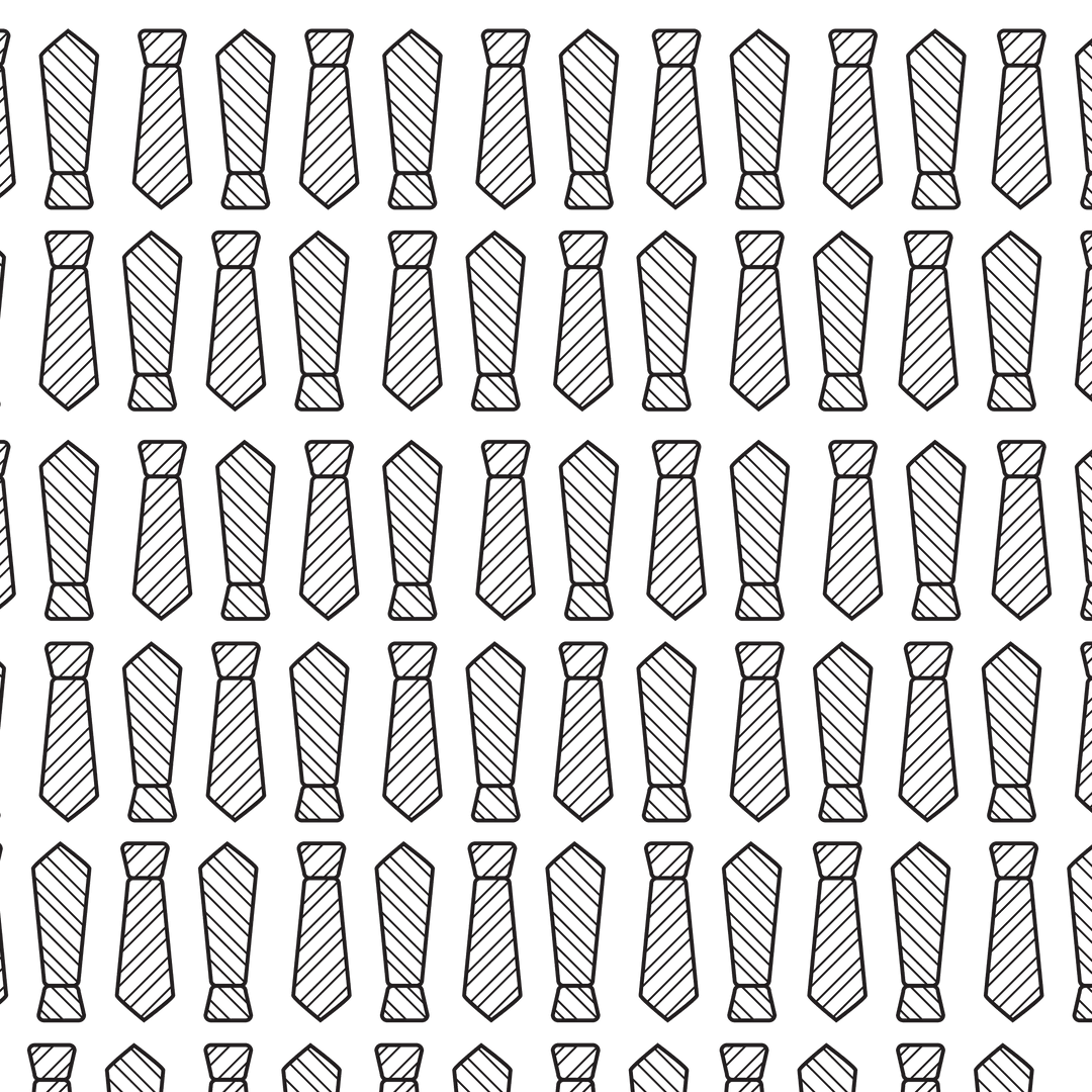 Pattern of Black Ties with Stripe Design on Transparent Background - Download Free Stock Images Pikwizard.com